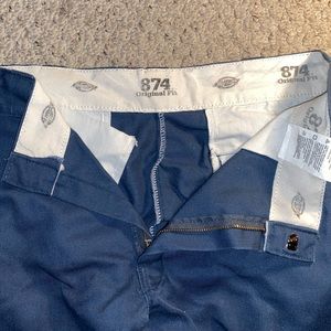 34x30 dickies 874 blue